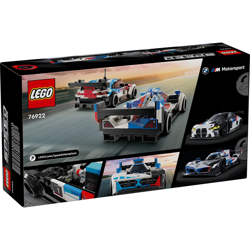 LEGO? Speed Champions BMW M4 GT3 & BMW M Hybrid V8 Race Cars