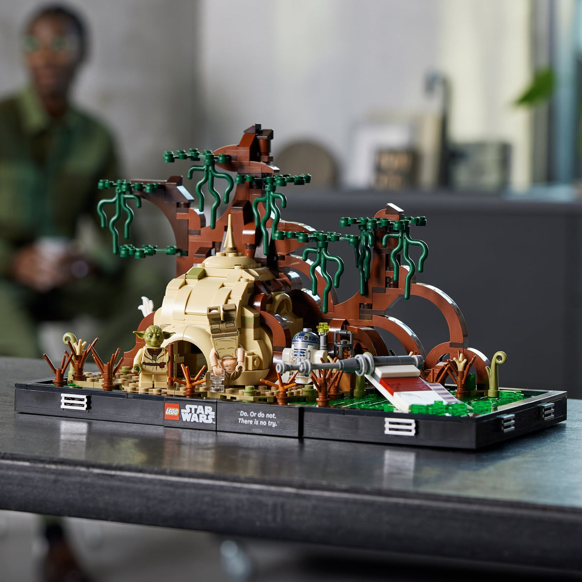LEGO? Star Wars? Dagobah? Jedi? Training Diorama
