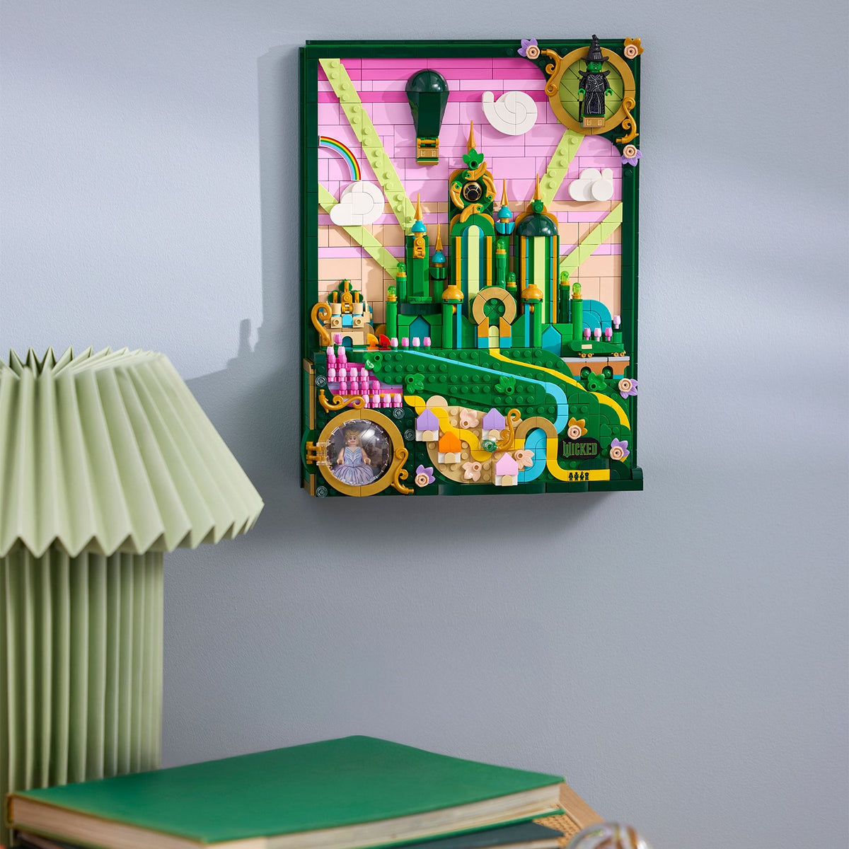 LEGO? Wicked Emerald City Wall Art