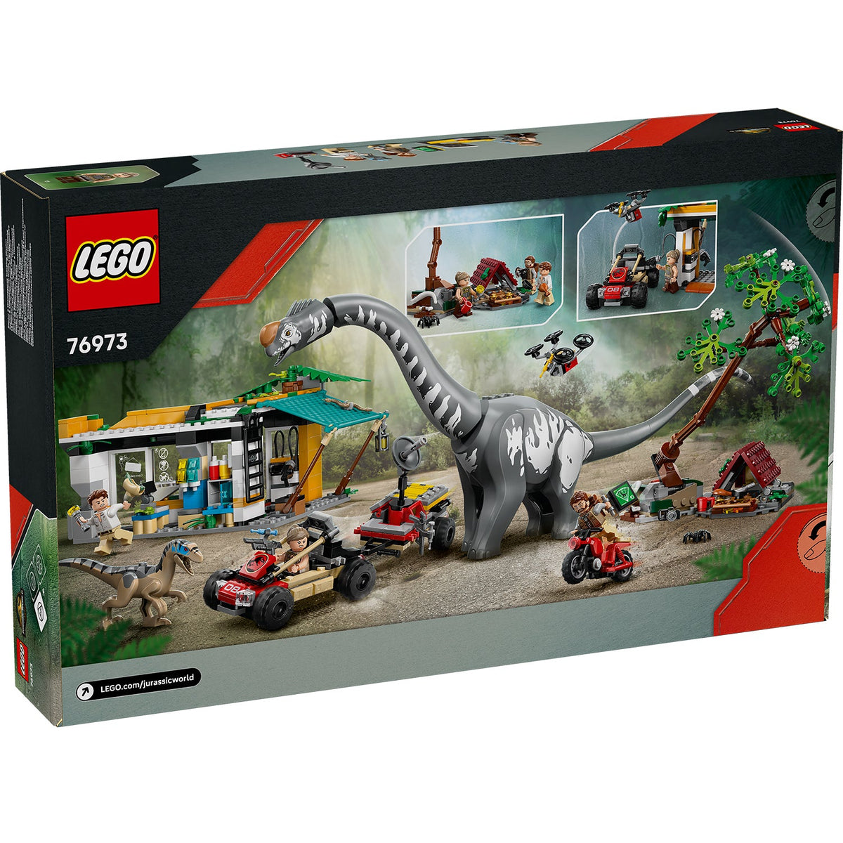 LEGO? Jurassic World Raptor & Titanosaurus Tracking Mission