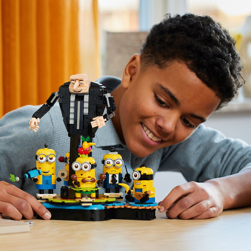 LEGO? Despicable Me 4 Brick-Built Gru and Minions
