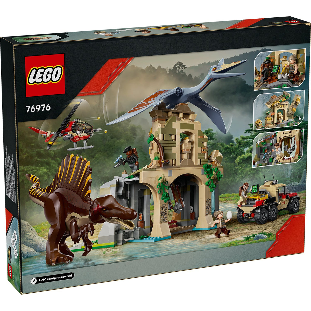 LEGO? Jurassic World Spinosaurus & Quetzalcoatlus Air Mission
