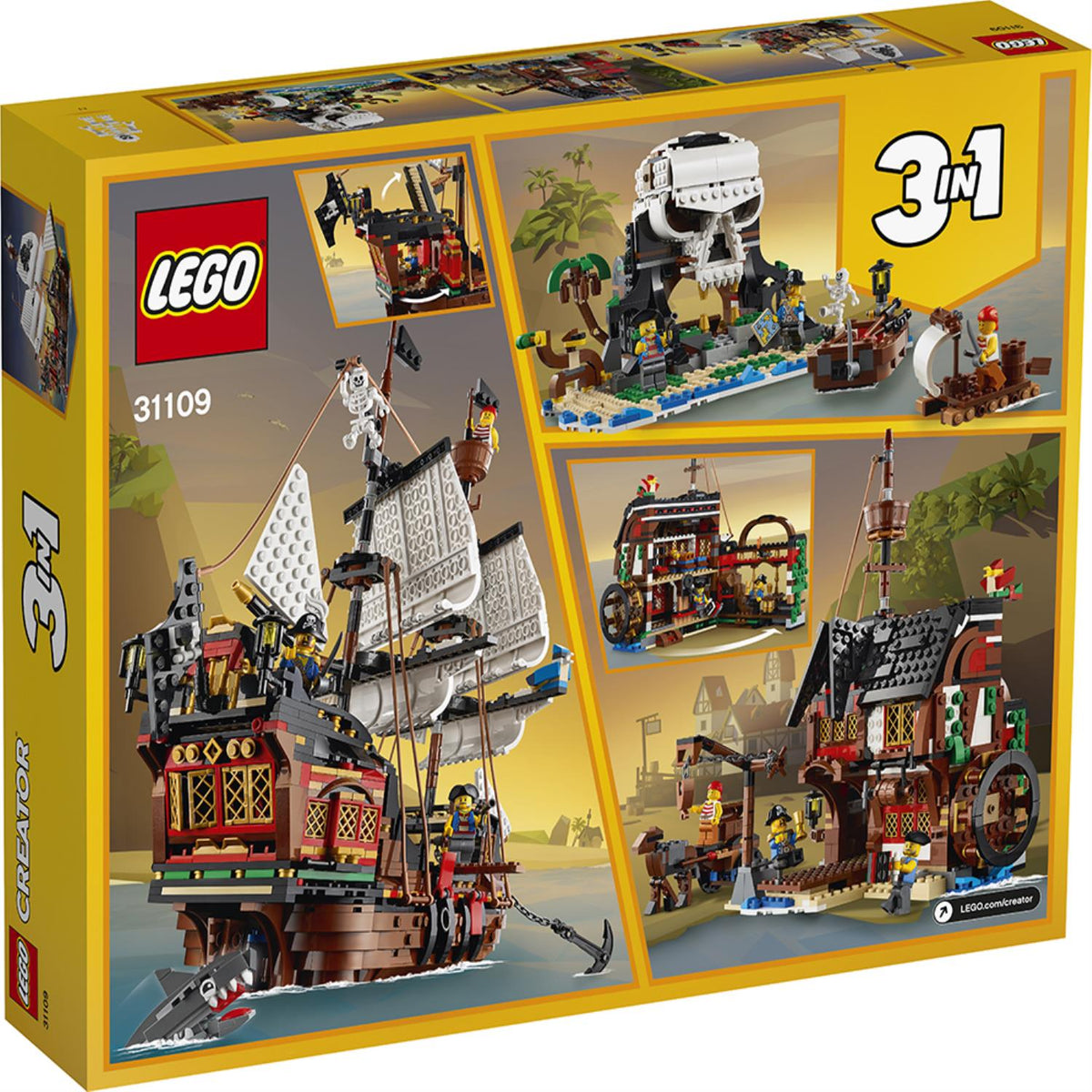 LEGO? Creator 3-in-1 Pirate Ship