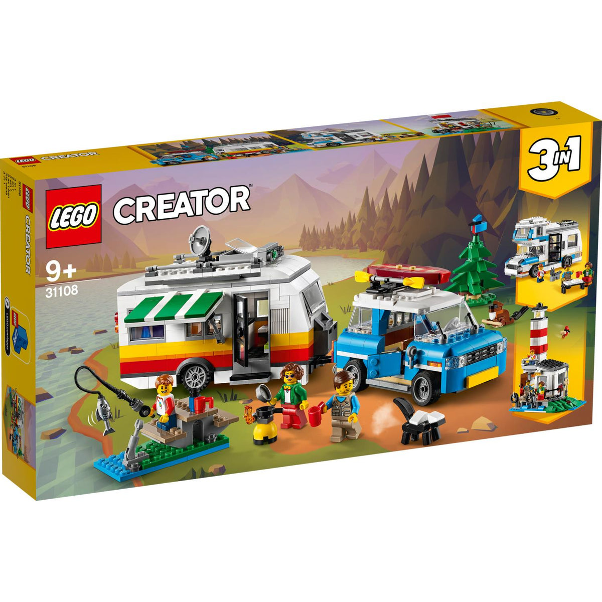 LEGO? Creator 3-in-1 Caravan Family Holiday