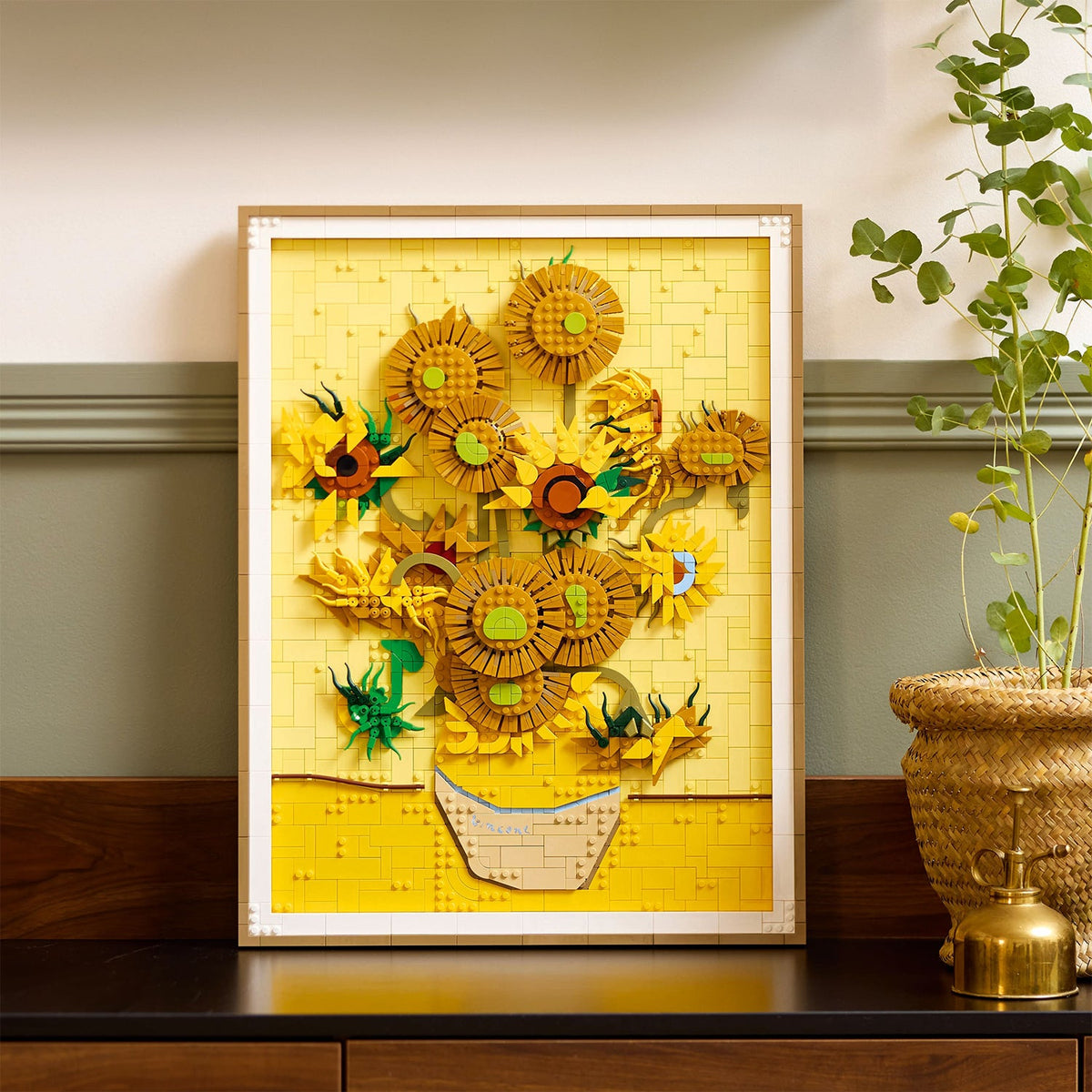 LEGO? Art Vincent van Gogh ¨C Sunflowers