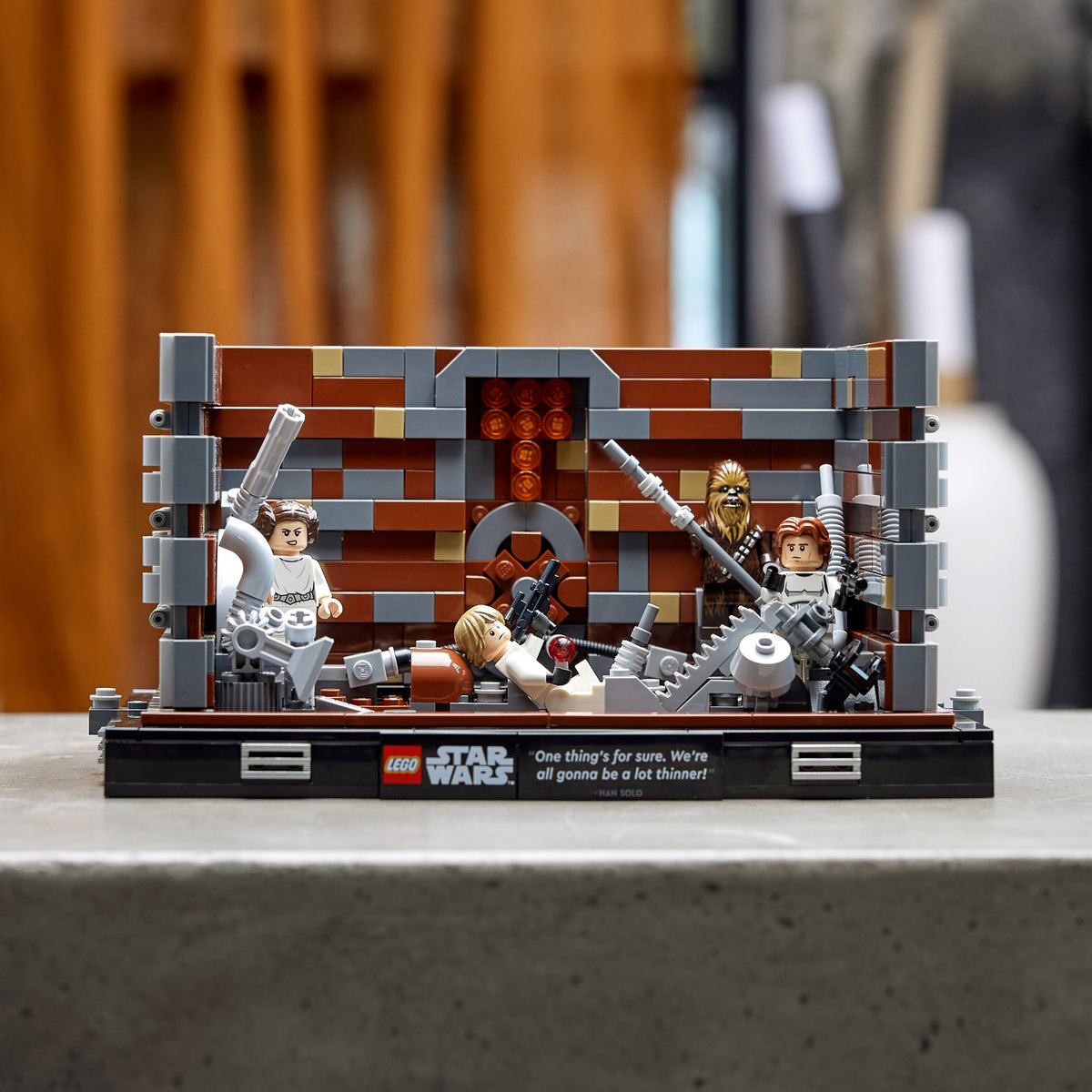 LEGO? Star Wars? Death Star? Trash Compactor Diorama