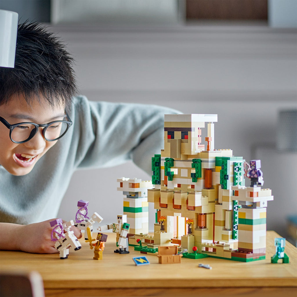 LEGO? Minecraft? The Iron Golem Fortress
