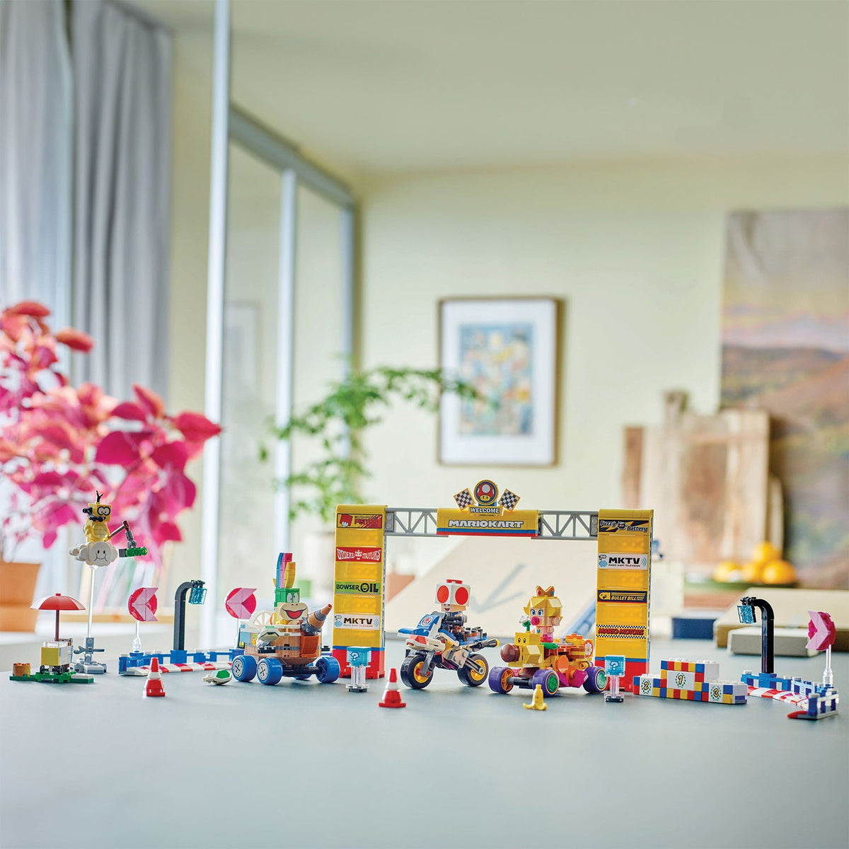 LEGO? Super Mario?: Mario Kart? ÿ Baby Peach & Grand Prix Set