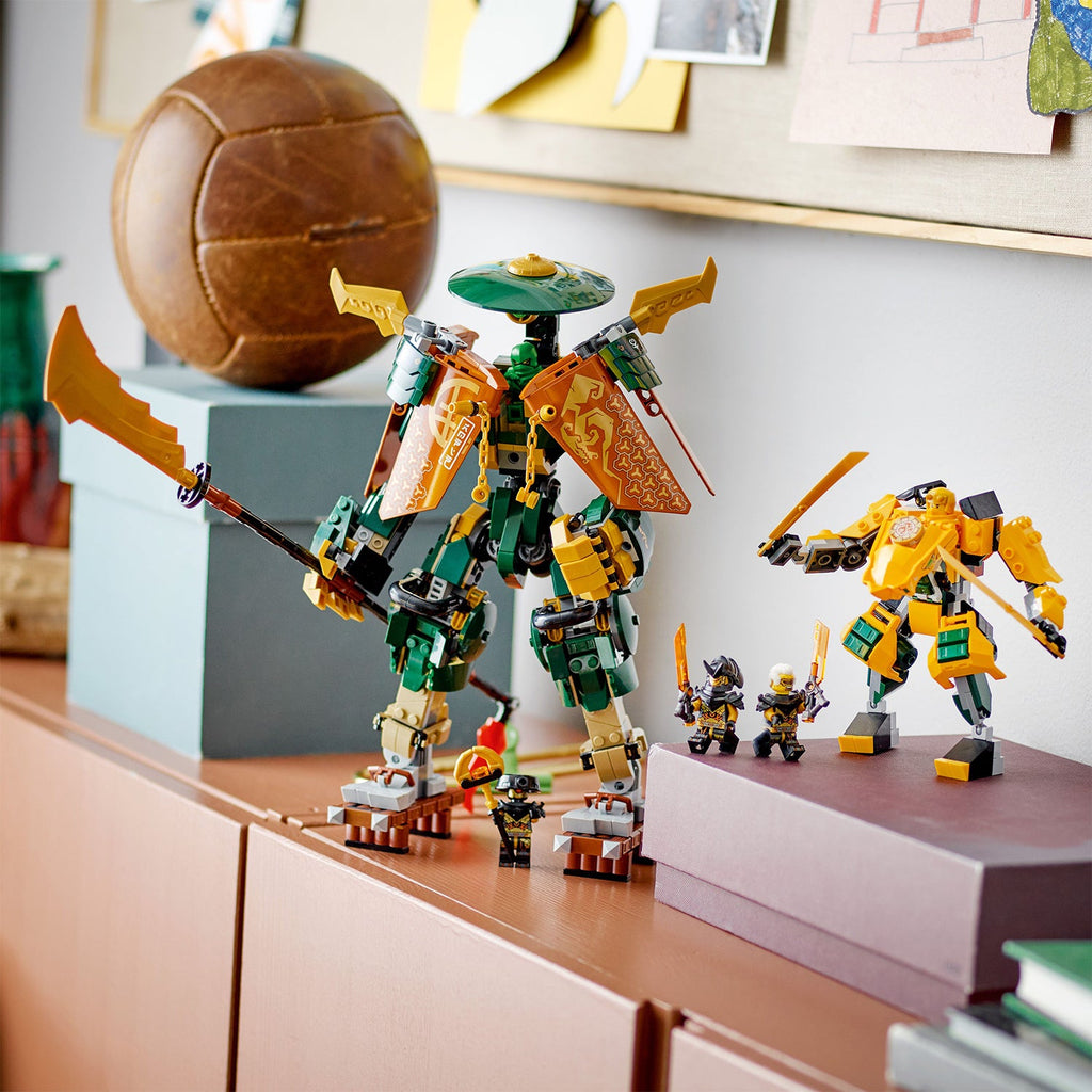 LEGO? NINJAGO? Lloyd and Arin's Ninja Team Mechs