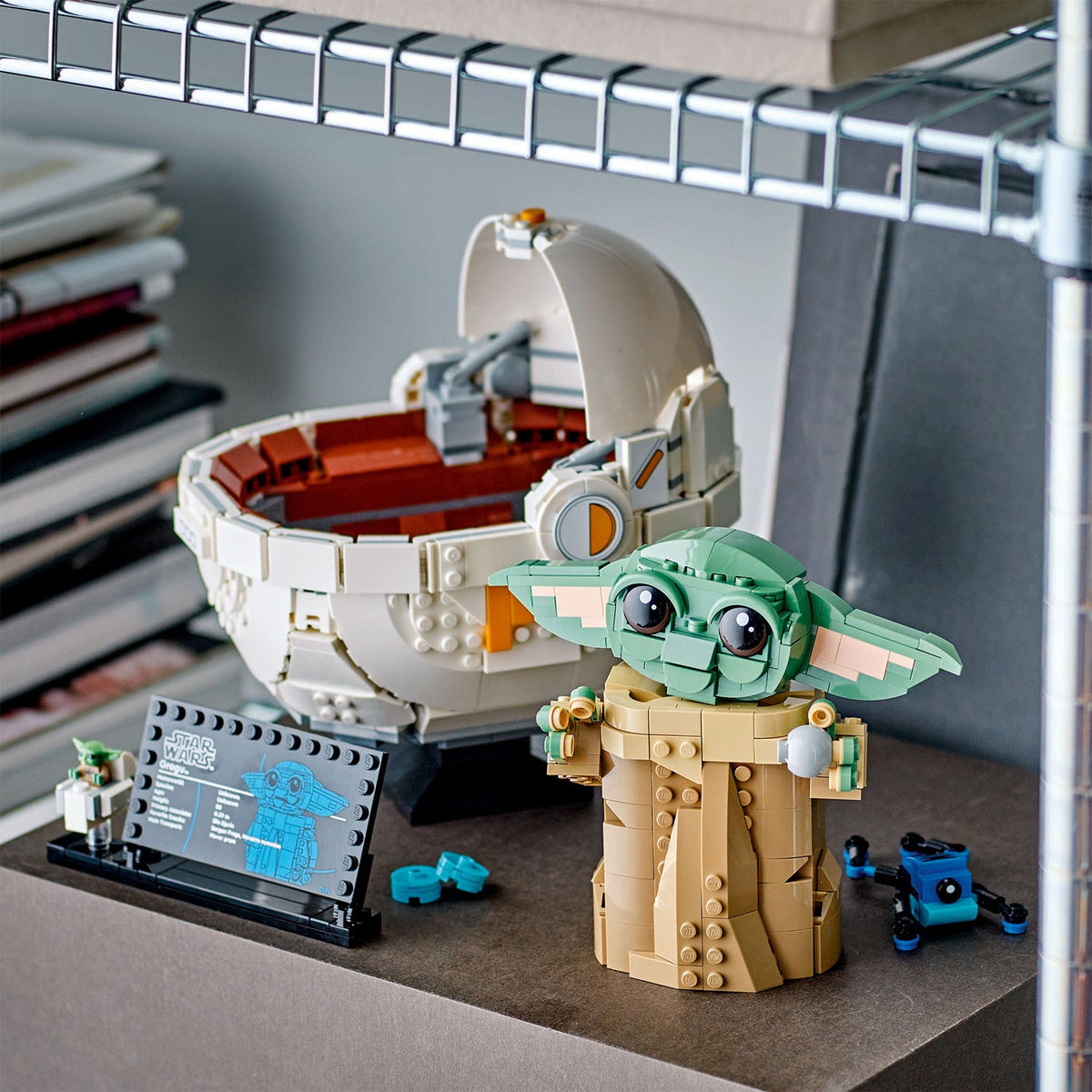 LEGO? Star Wars? Grogu? with Hover Pram