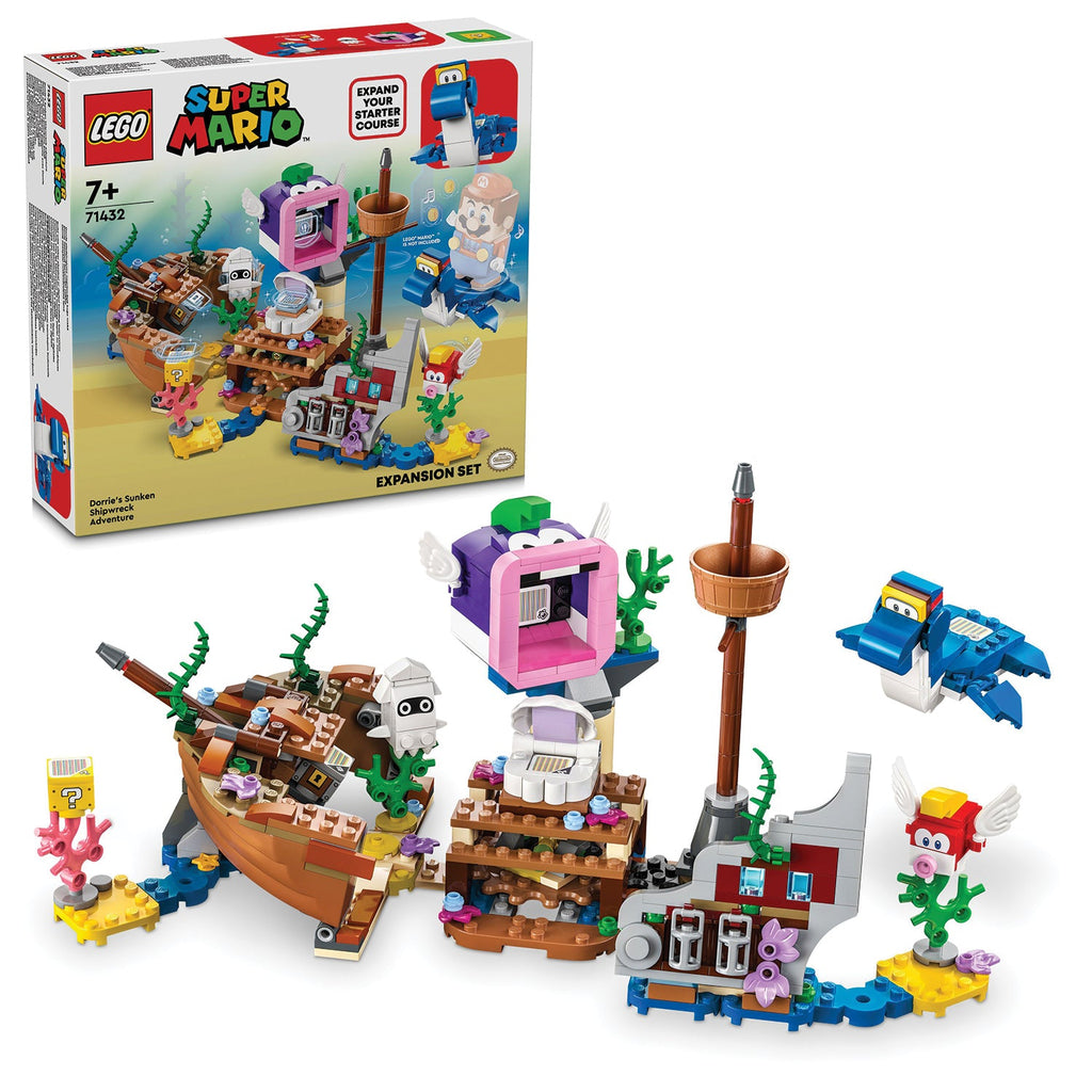 LEGO? Super Mario? Dorrie's Sunken Shipwreck Adventure Expansion Set