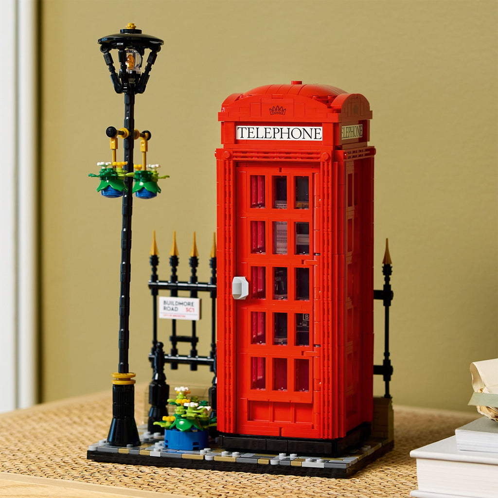 LEGO? Ideas Red London Telephone Box