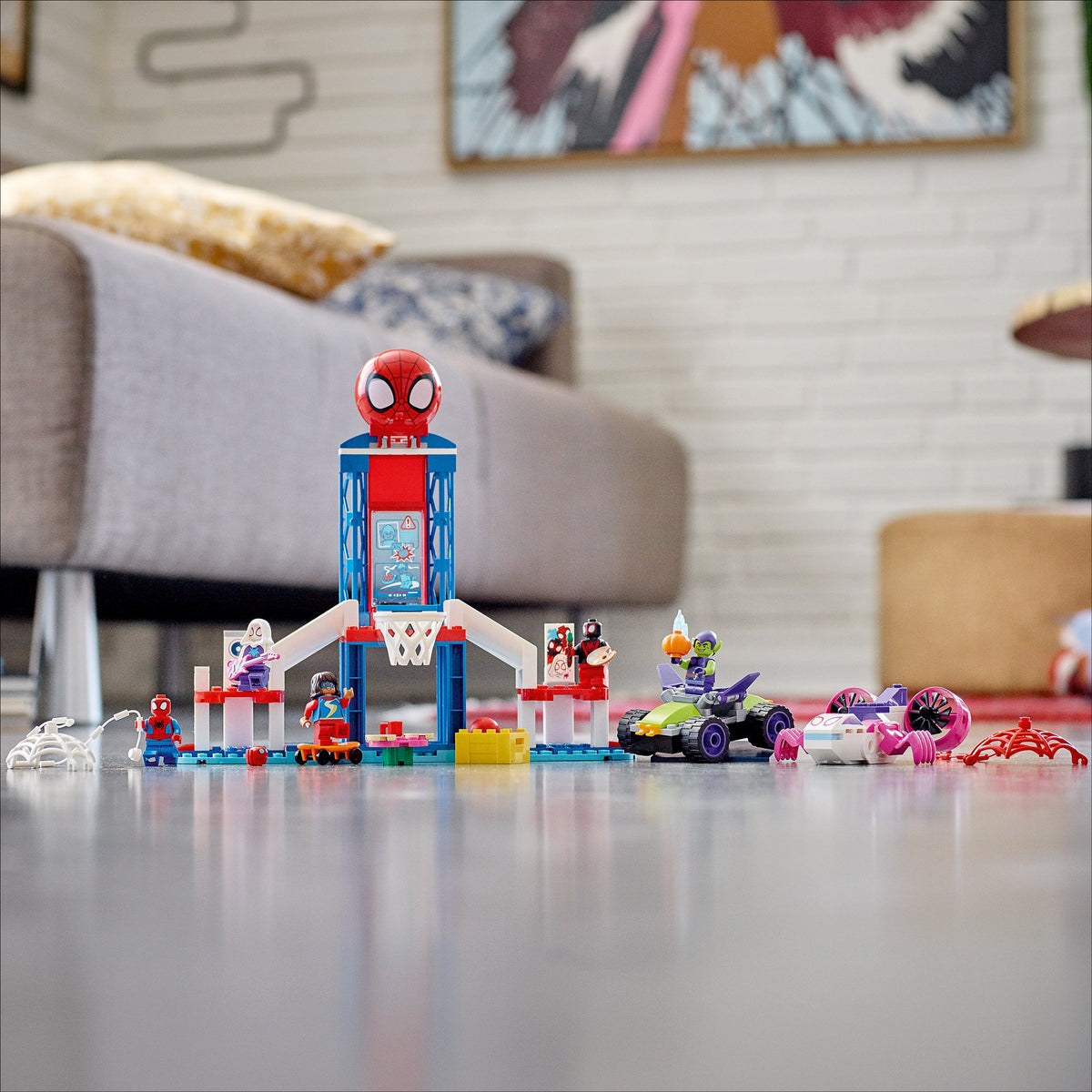 LEGO? Marvel Spidey And His Amazing Friends Spider-Man Webquarters Hangout