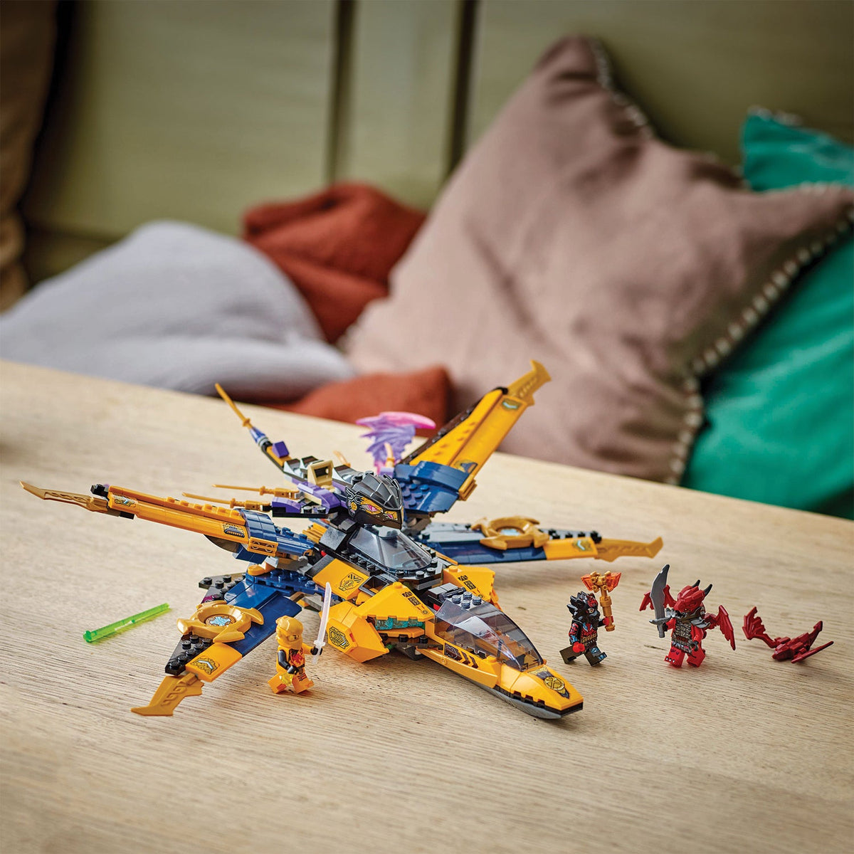 LEGO? NINJAGO? Ras and Arin's Super Storm Jet