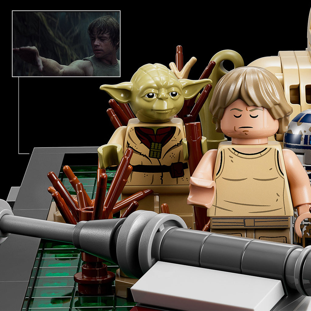 LEGO? Star Wars? Dagobah? Jedi? Training Diorama