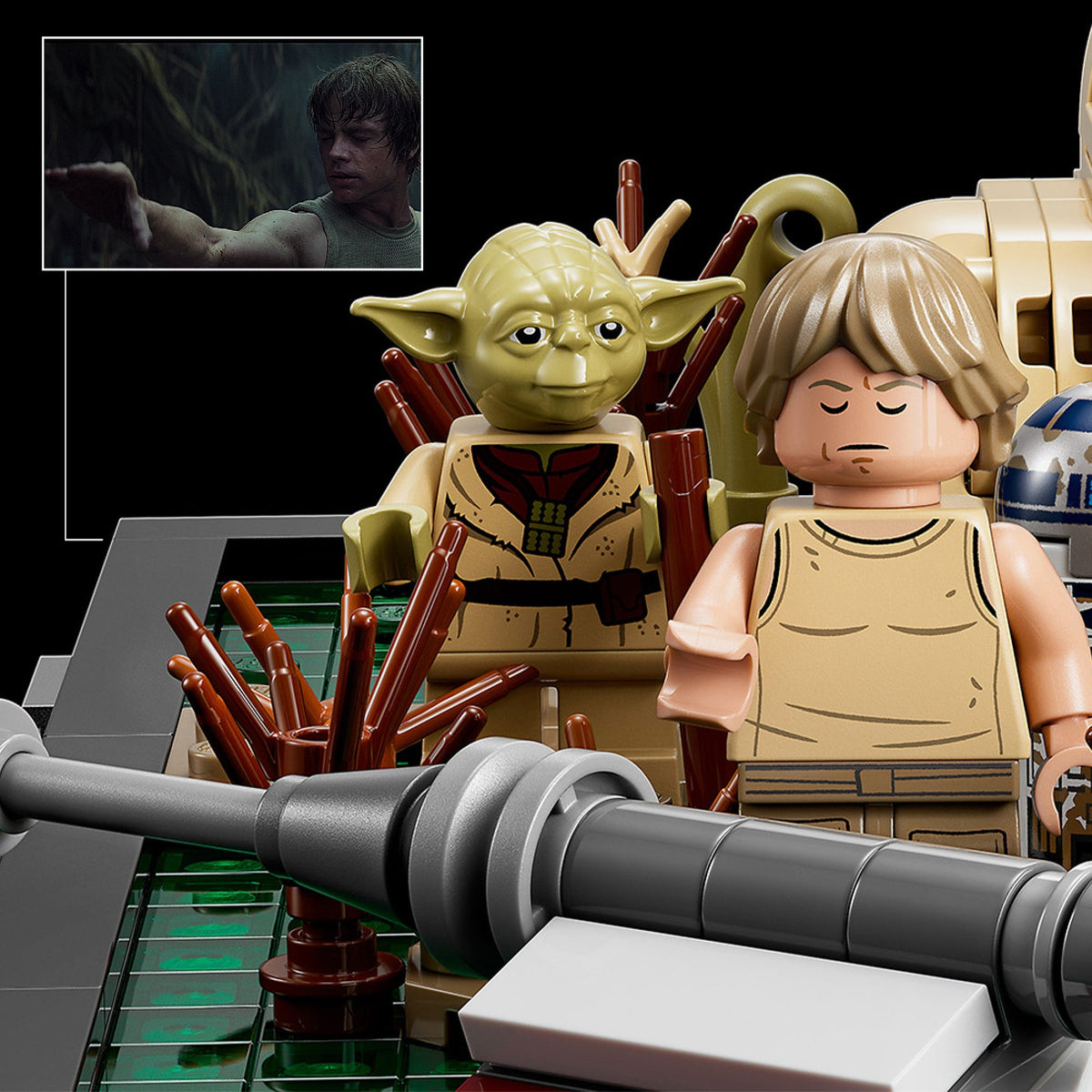 LEGO? Star Wars? Dagobah? Jedi? Training Diorama