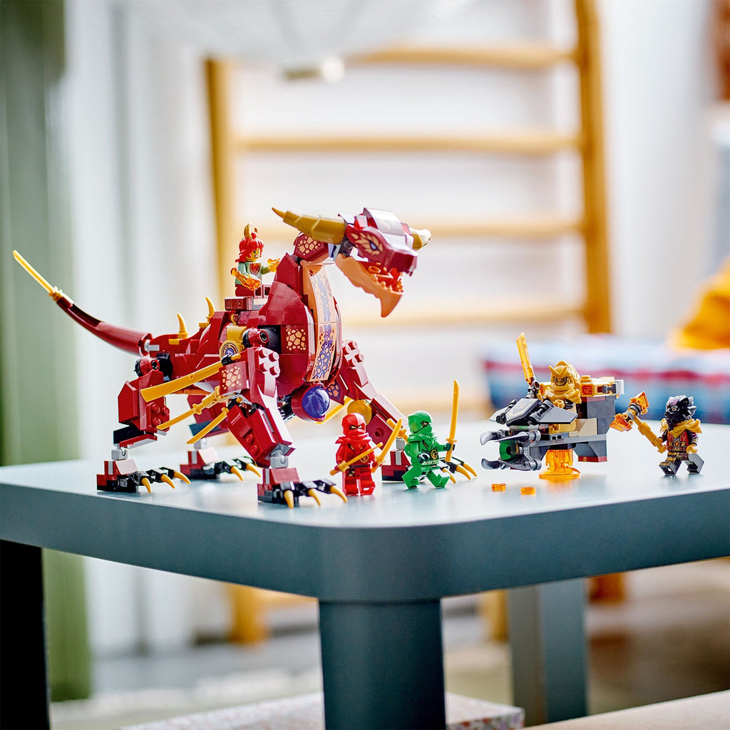 LEGO? NINJAGO? Heatwave Transforming Lava Dragon