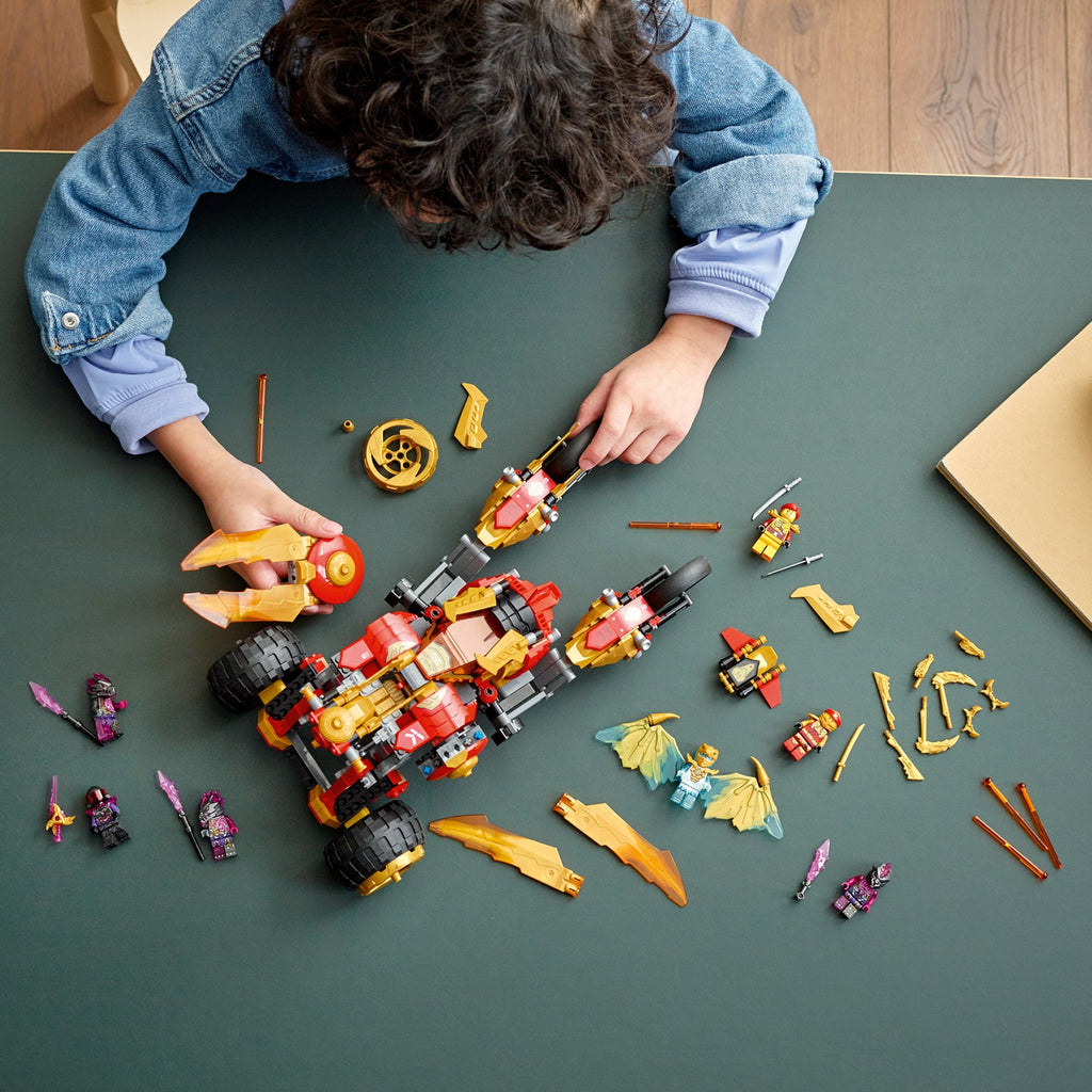 LEGO? NINJAGO? Kai's Golden Dragon Raider