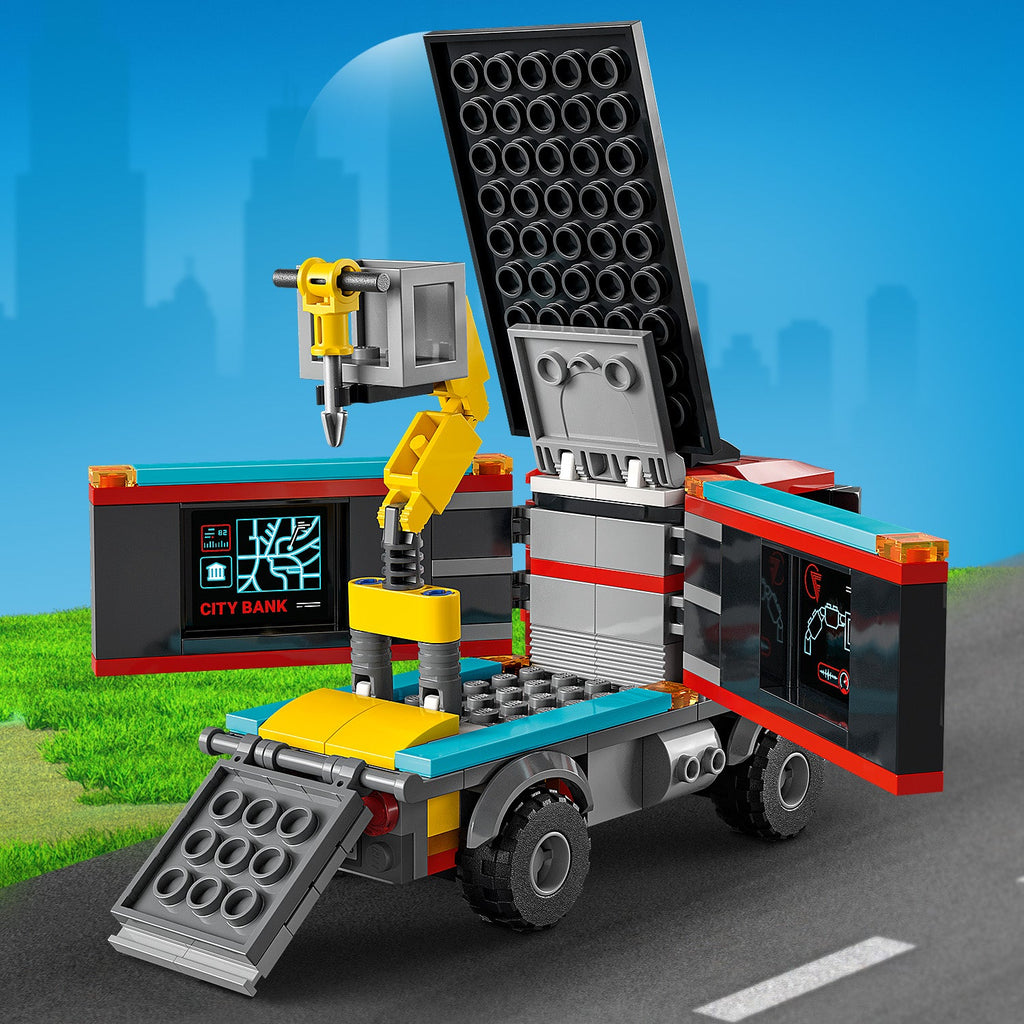 LEGO? City Police Chase at the Bank