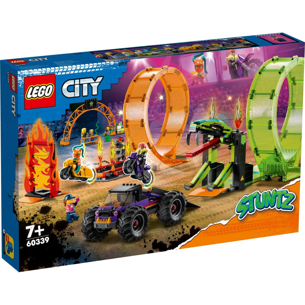 LEGO? City Double Loop Stunt Arena