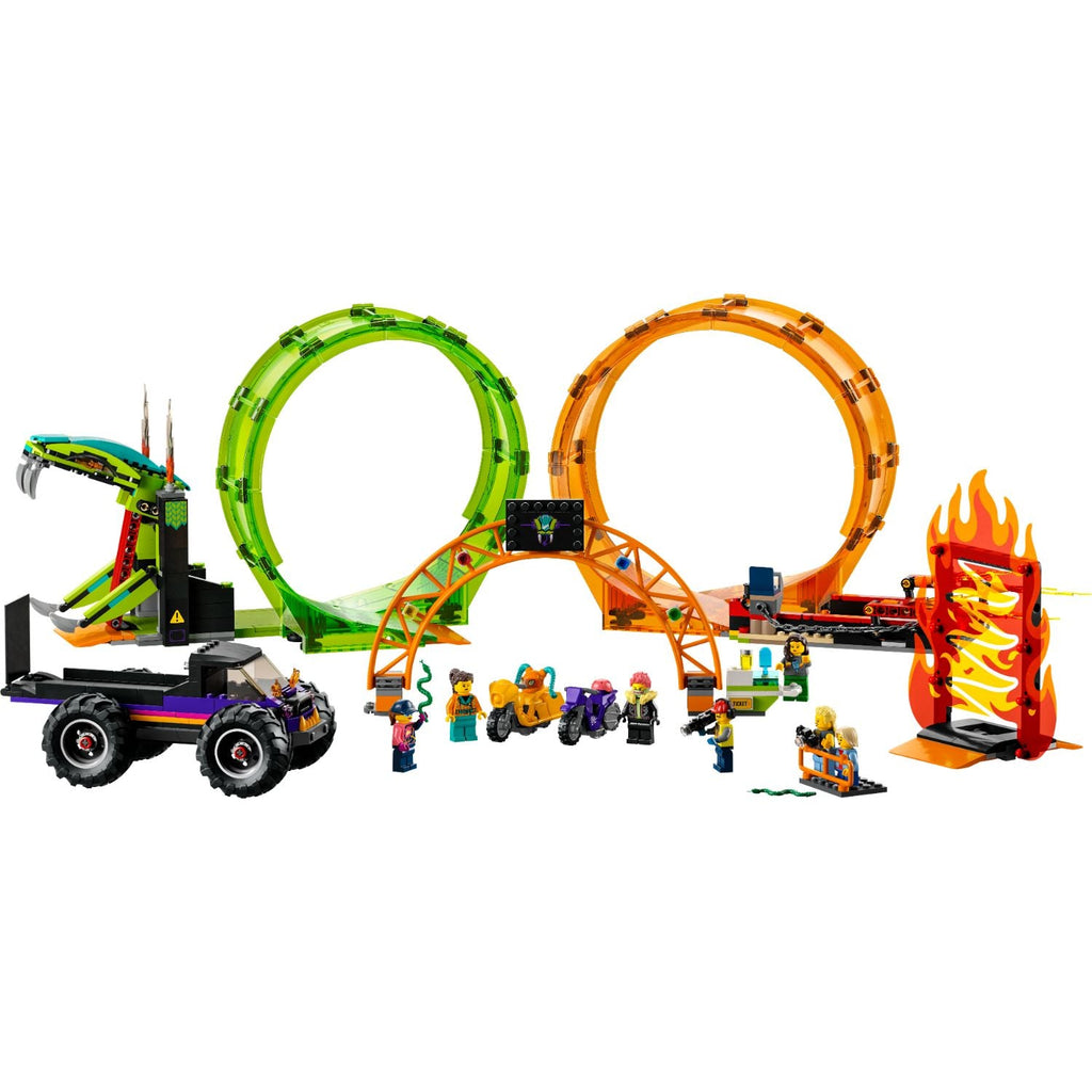 LEGO? City Double Loop Stunt Arena