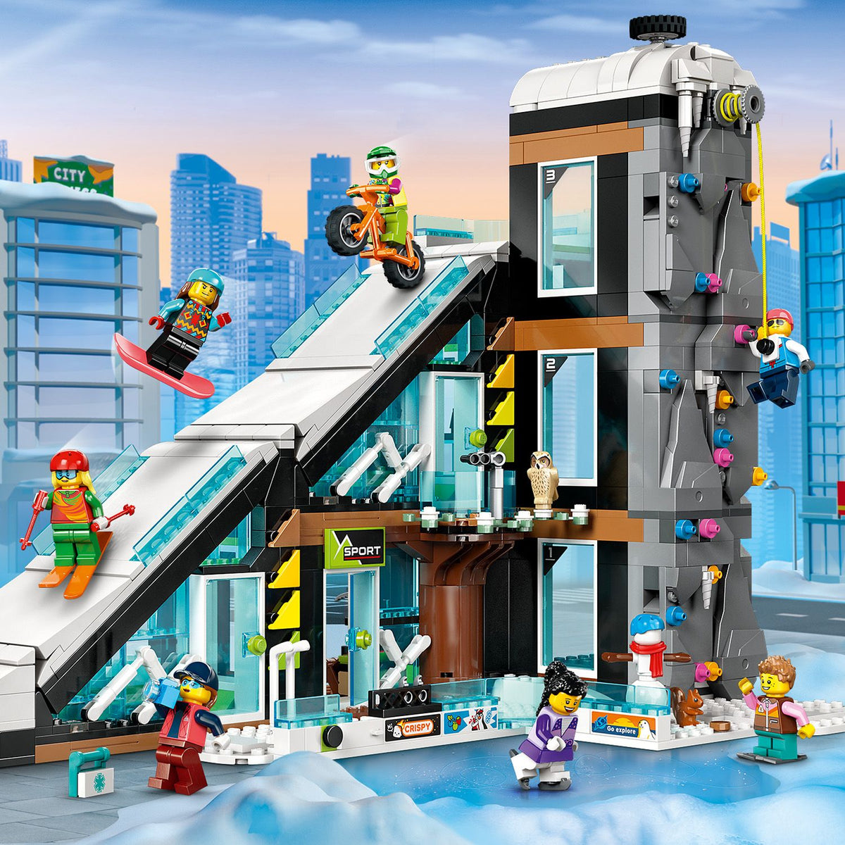 LEGO? City Ski and Climbing Center