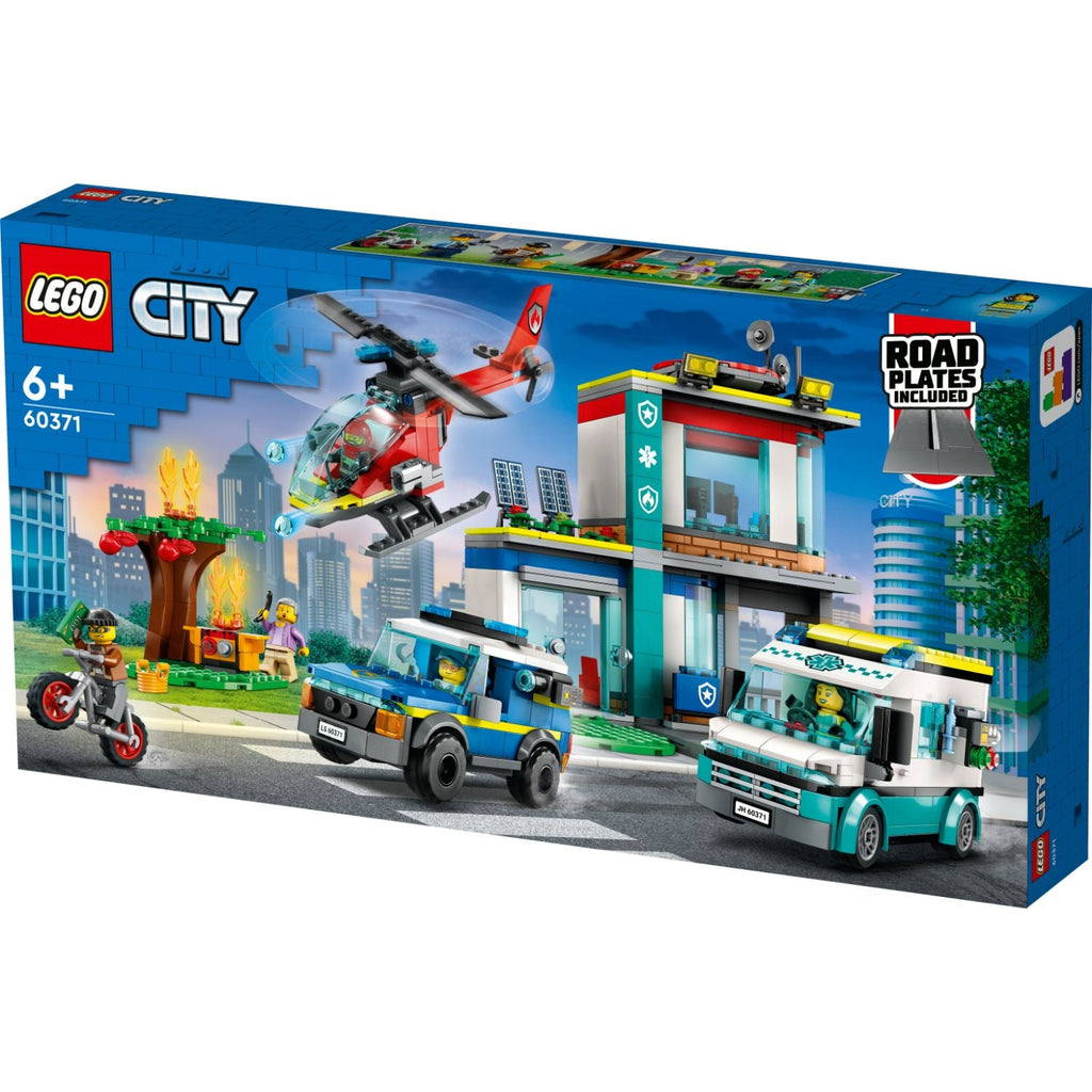 LEGO? City Emergency Vehicles HQ