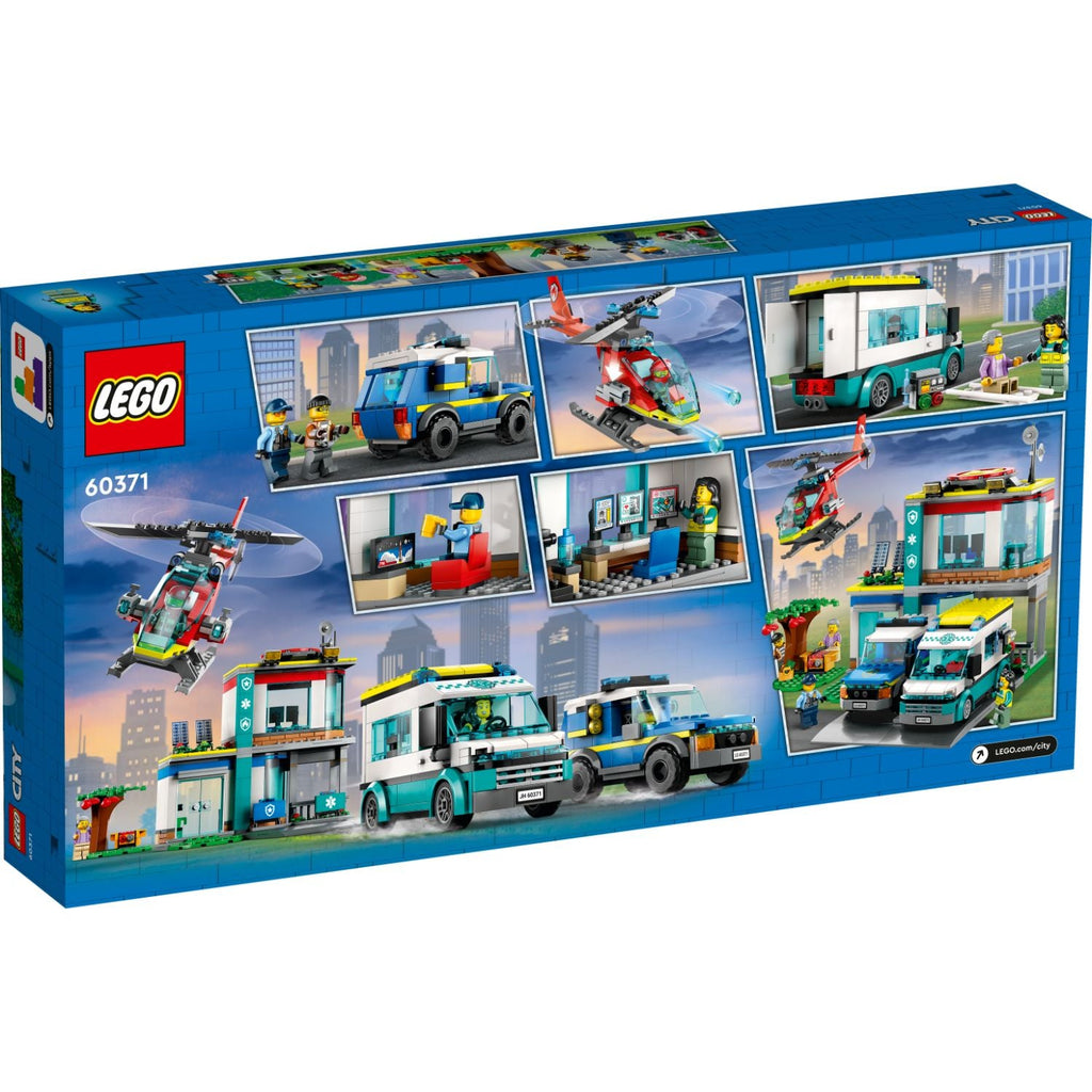 LEGO? City Emergency Vehicles HQ