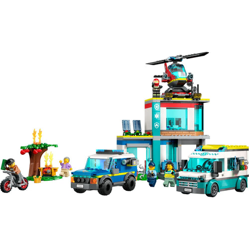 LEGO? City Emergency Vehicles HQ