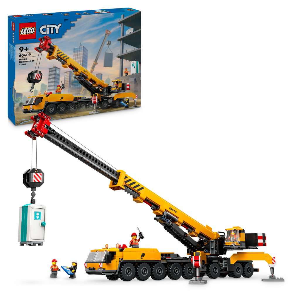 LEGO? City Yellow Mobile Construction Crane