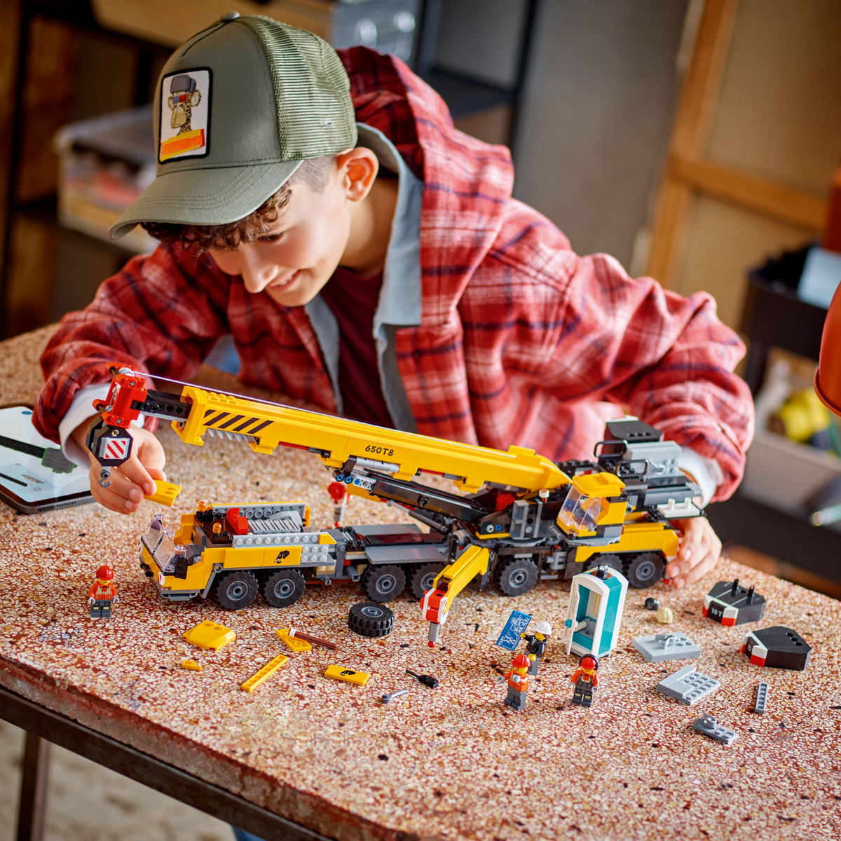 LEGO? City Yellow Mobile Construction Crane