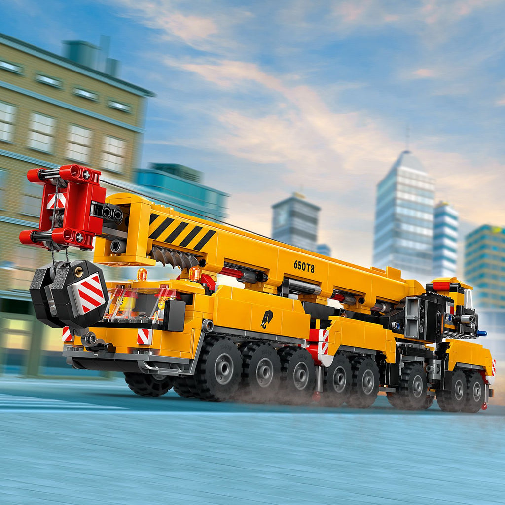 LEGO? City Yellow Mobile Construction Crane