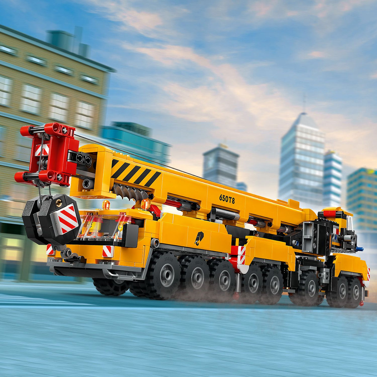 LEGO? City Yellow Mobile Construction Crane