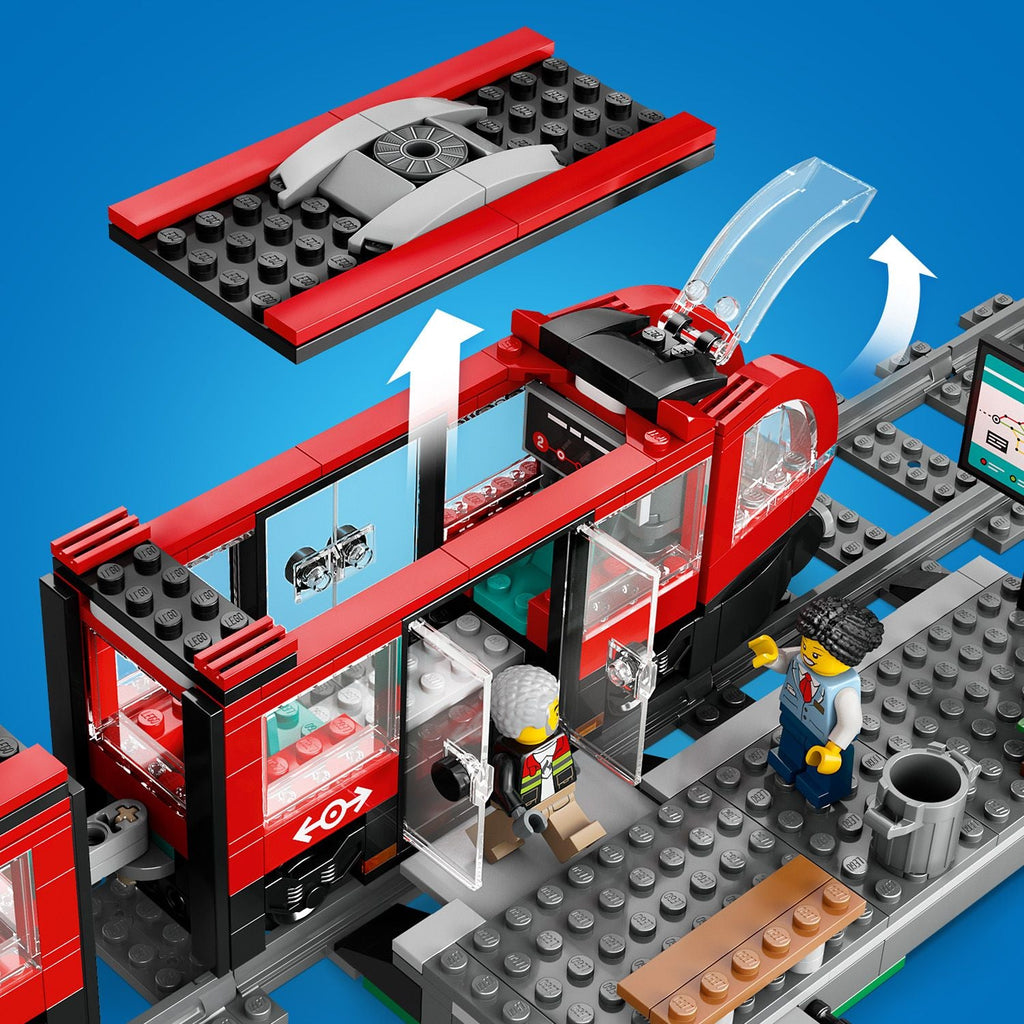 LEGO? City Downtown Tram and Station