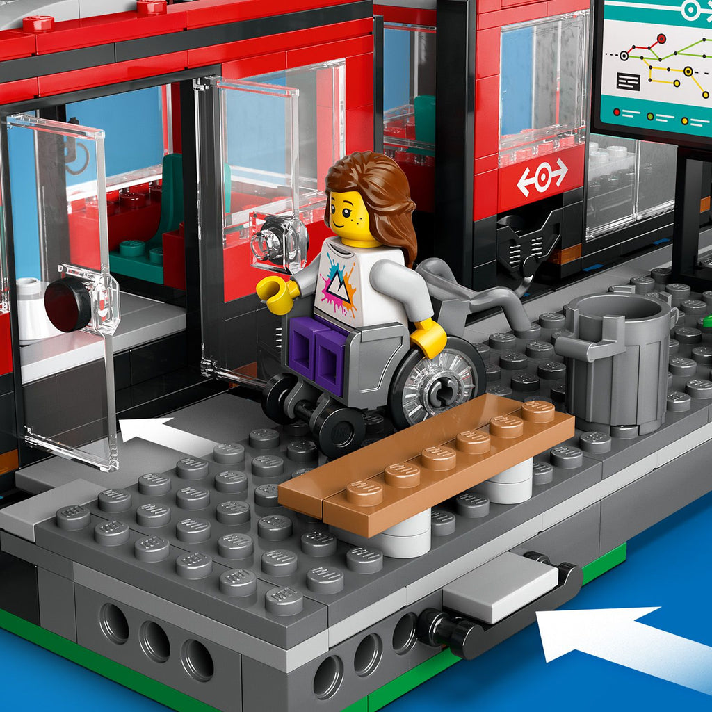 LEGO? City Downtown Tram and Station