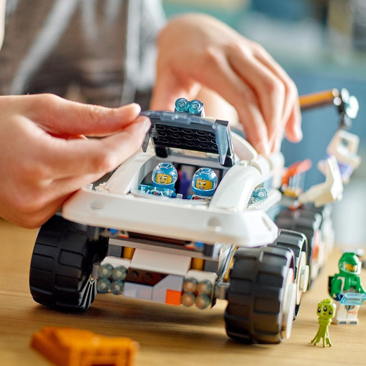 LEGO? City Command Rover and Crane Loader
