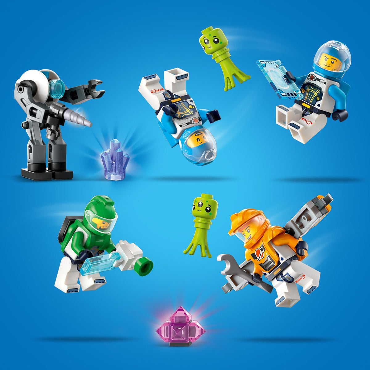 LEGO? City Command Rover and Crane Loader