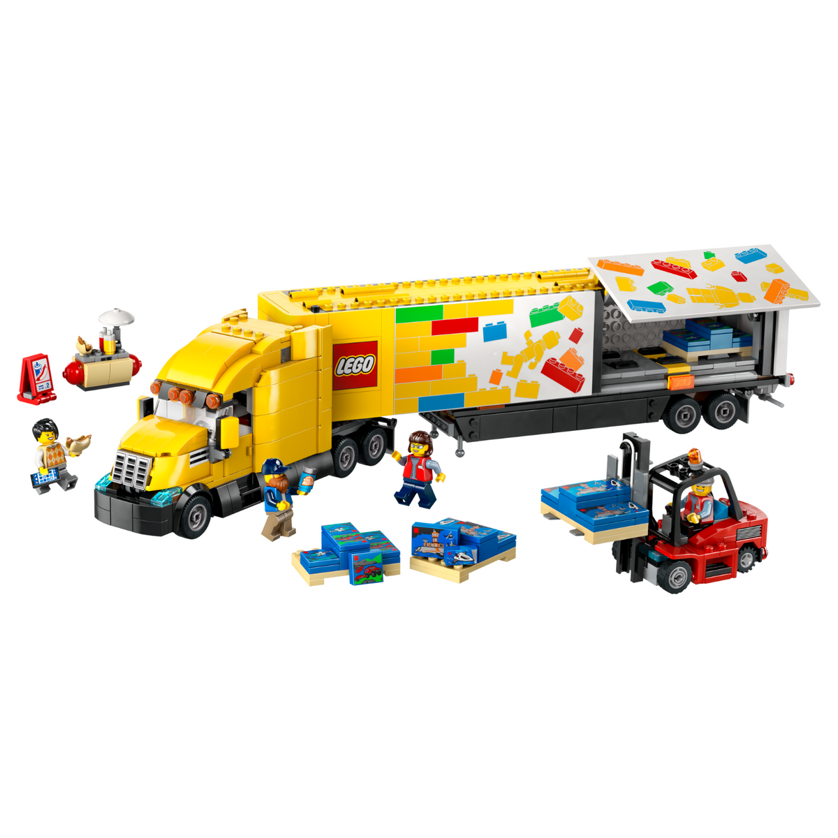 LEGO? City Yellow Delivery Truck