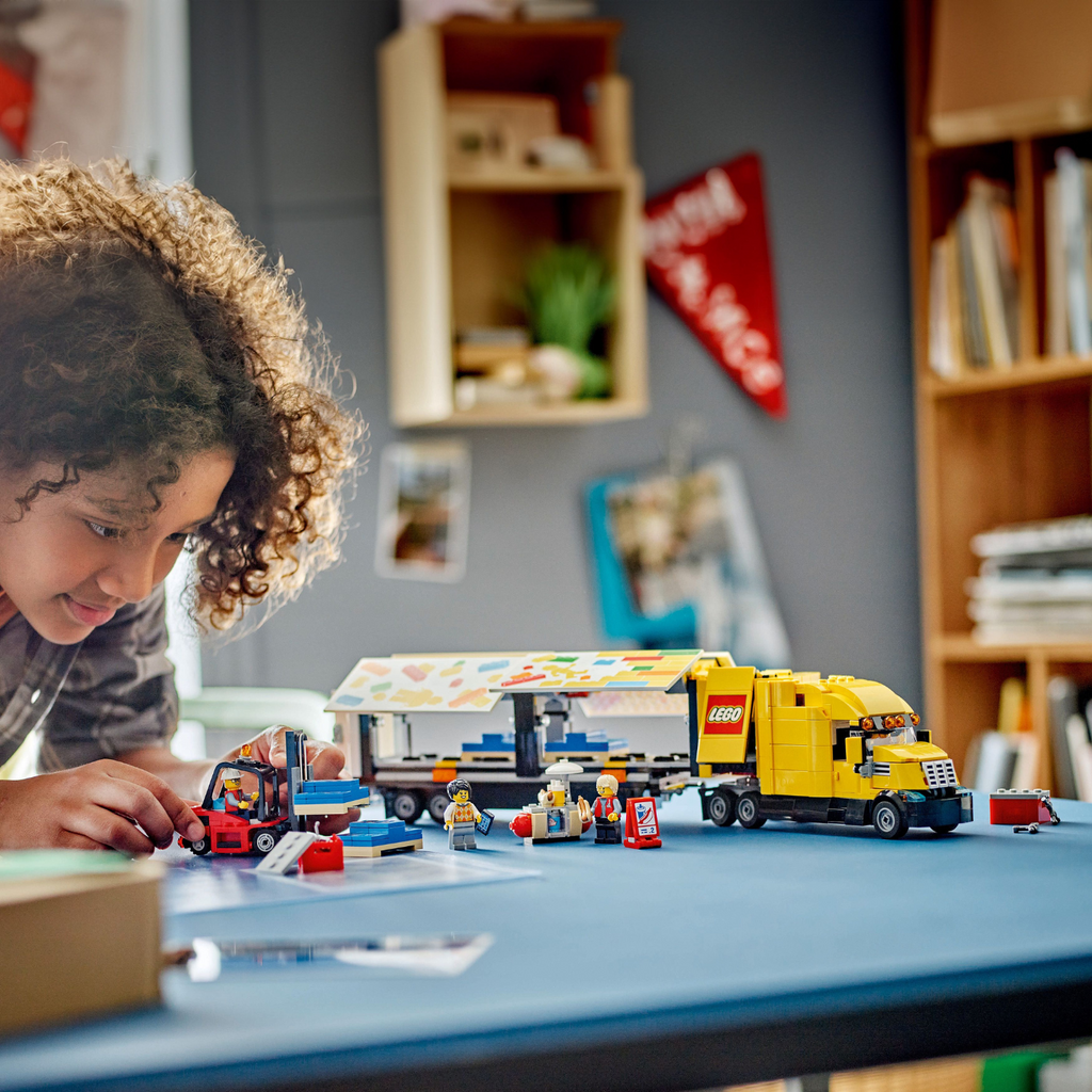 LEGO? City Yellow Delivery Truck