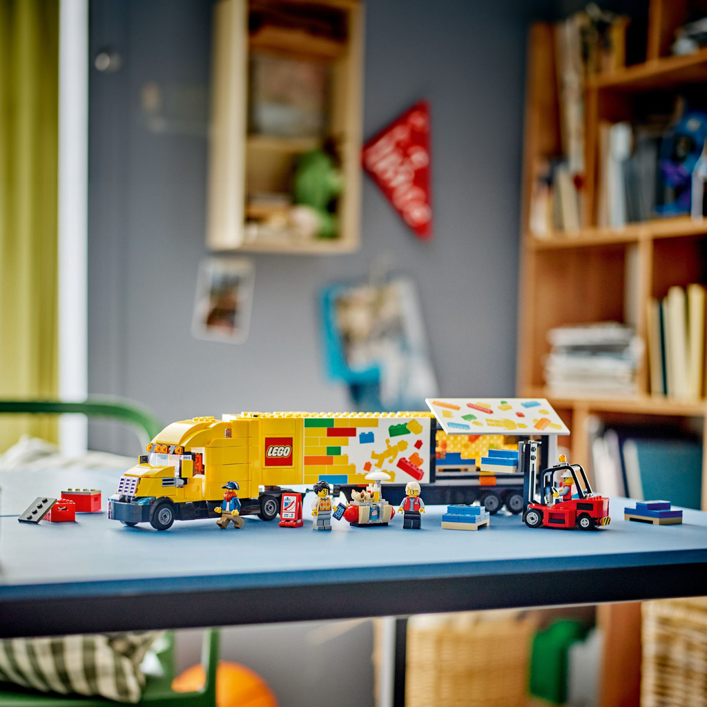 LEGO? City Yellow Delivery Truck