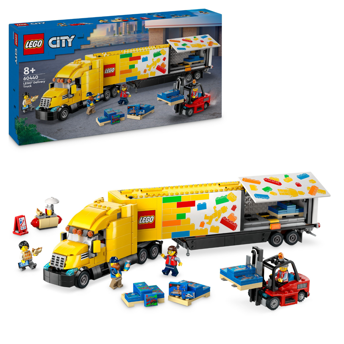 LEGO? City Yellow Delivery Truck