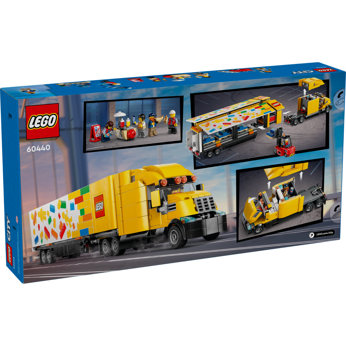 LEGO? City Yellow Delivery Truck