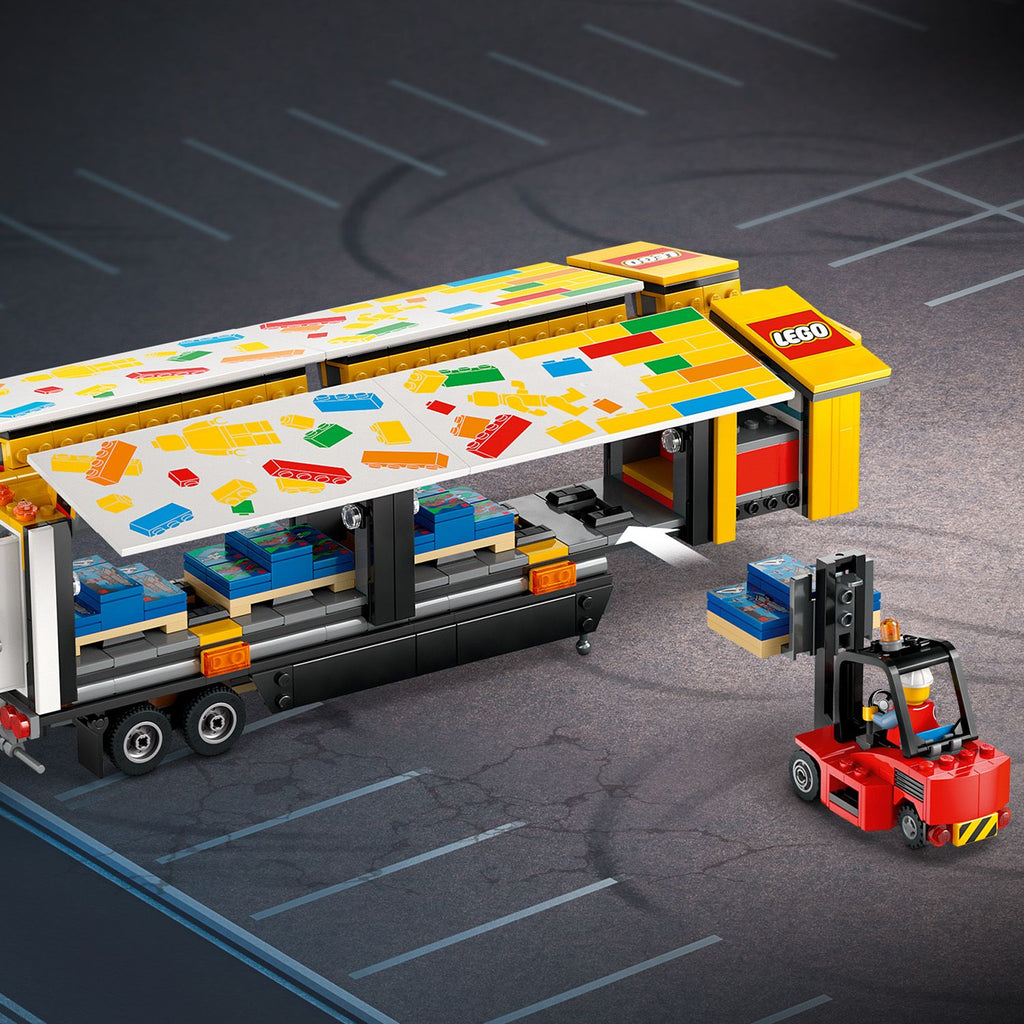 LEGO? City Yellow Delivery Truck