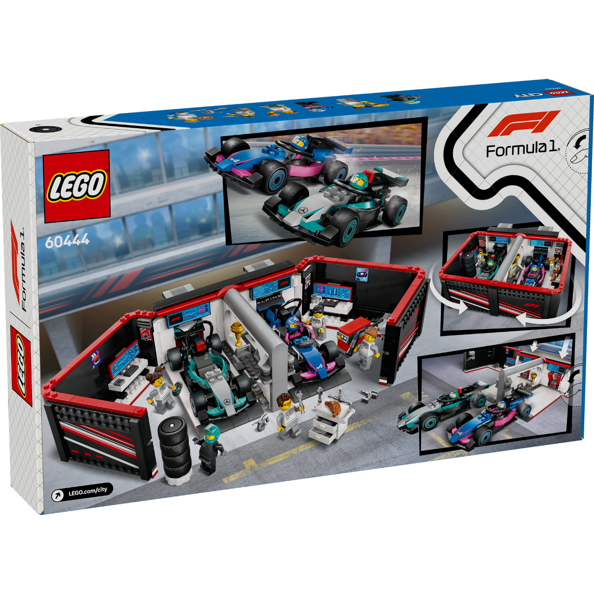 LEGO? City F1? Garage & Mercedes-AMG & Alpine Cars