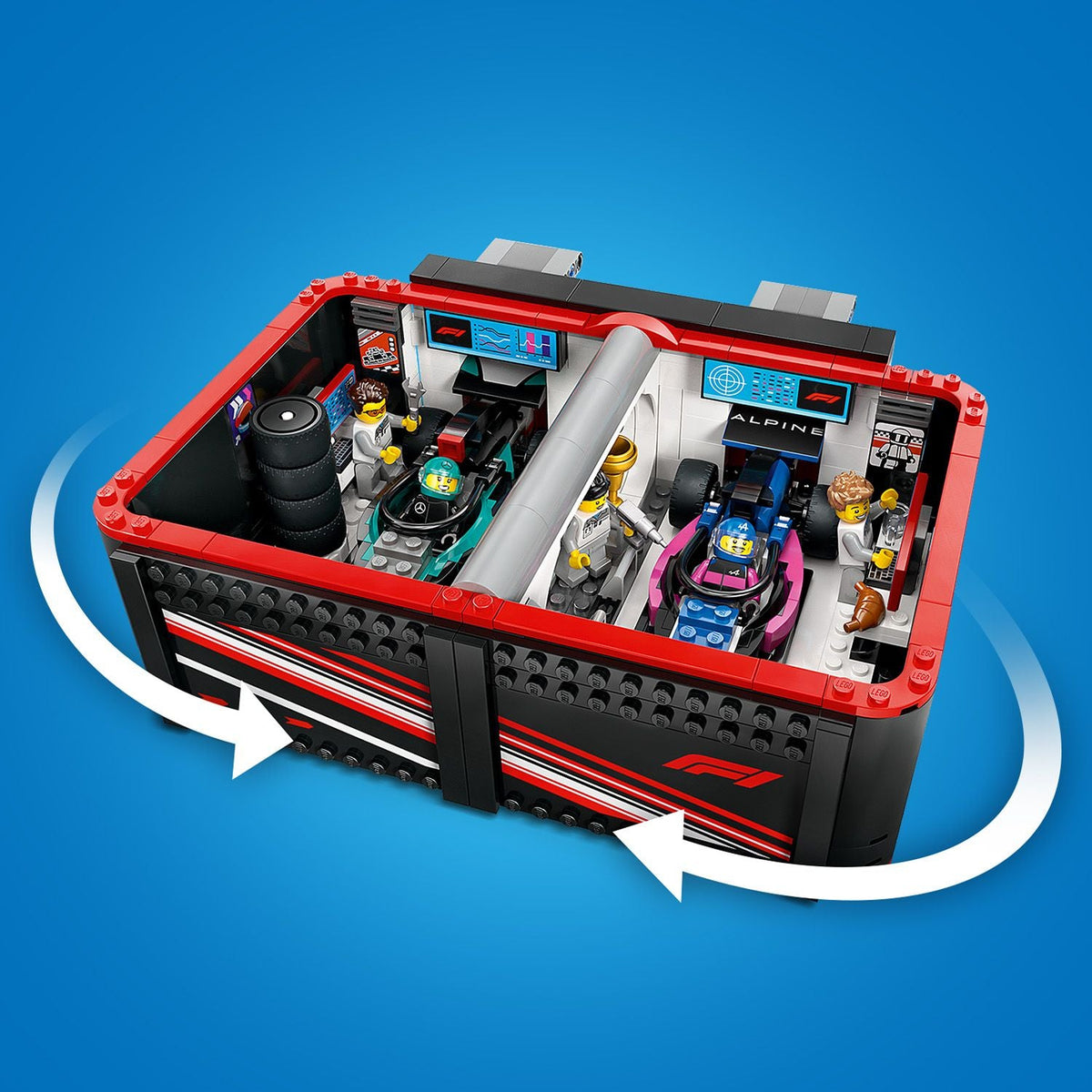 LEGO? City F1? Garage & Mercedes-AMG & Alpine Cars