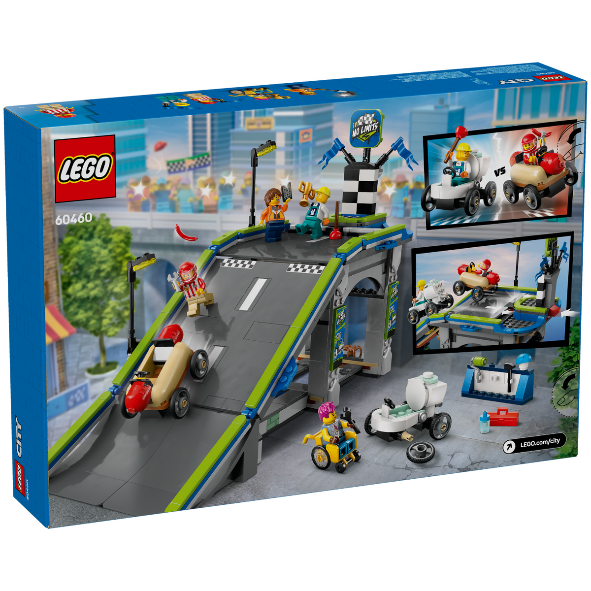 LEGO? City No Limits: Race Car Ramp Track