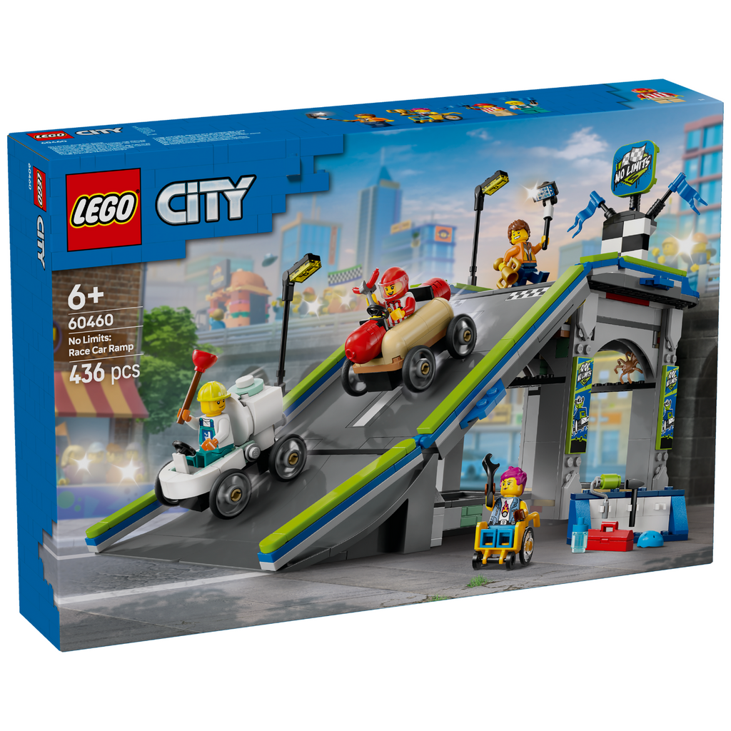 LEGO? City No Limits: Race Car Ramp Track