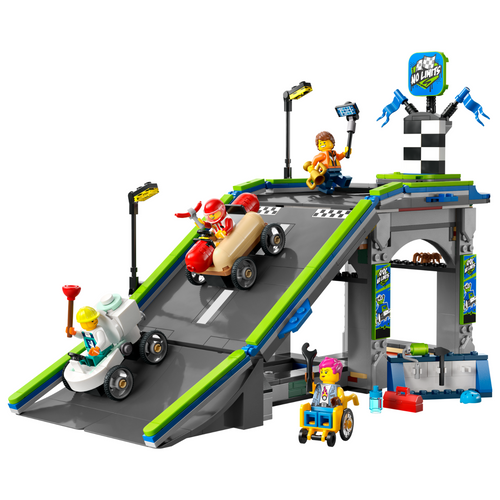 LEGO? City No Limits: Race Car Ramp Track