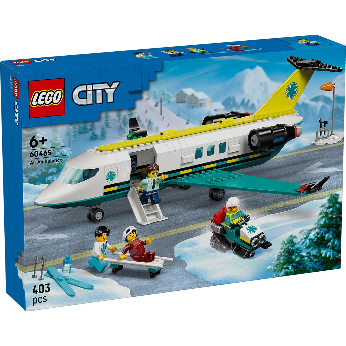 LEGO? City Emergency Air Ambulance Airplane