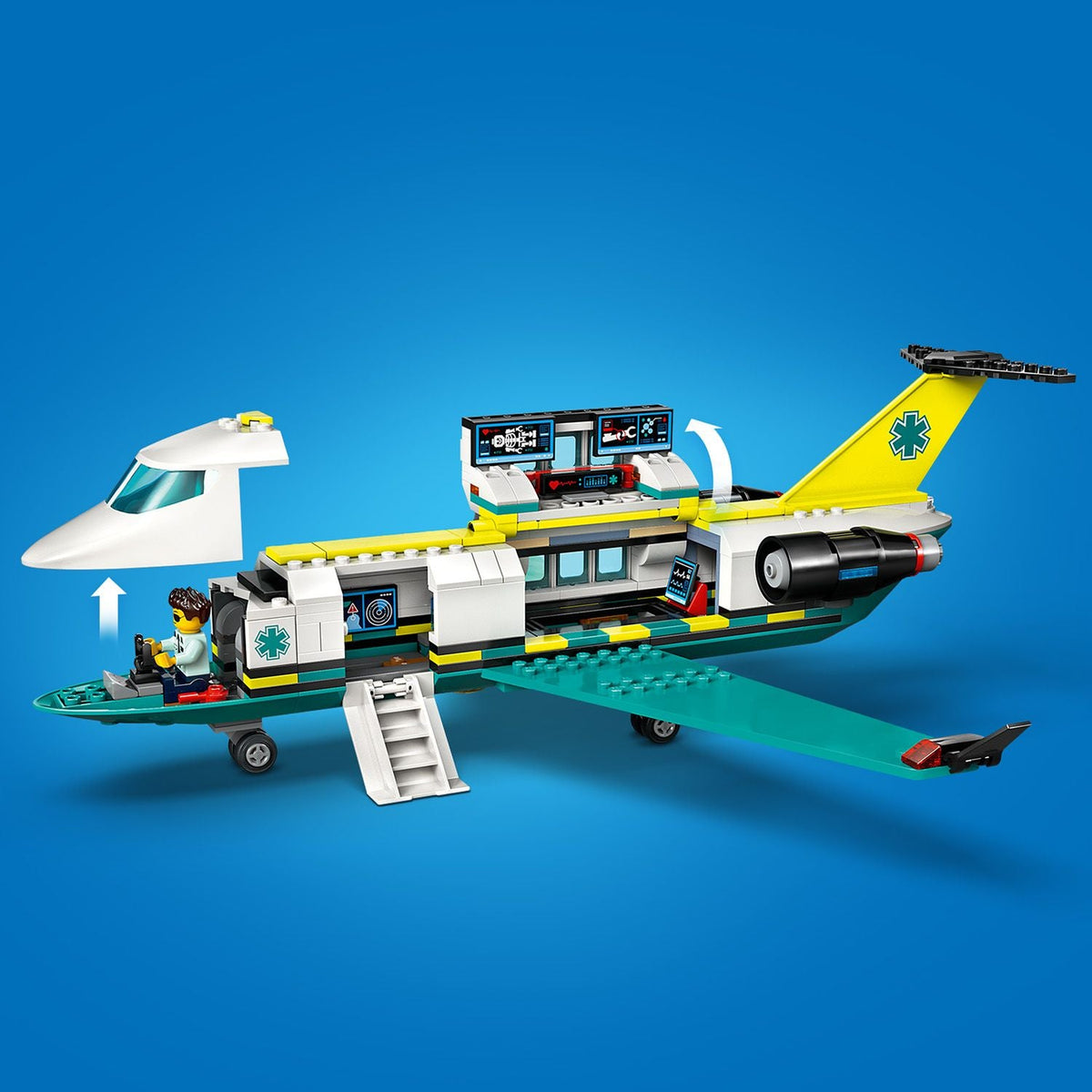 LEGO? City Emergency Air Ambulance Airplane